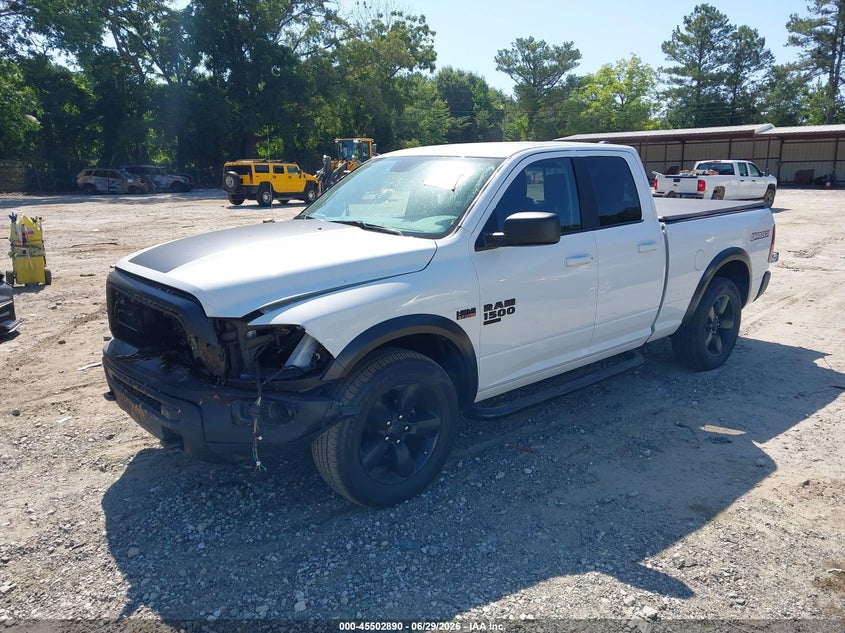 Vin: 1c6rr6gt5ks722790, lot: 46001106, ram 1500 classic warlock  4x2 6'4 box 20192