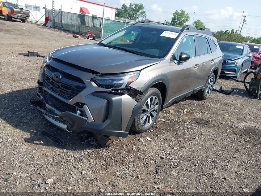 Vin: 4s4btgndxr3158308, lot: 46001125, subaru outback limited xt 20242