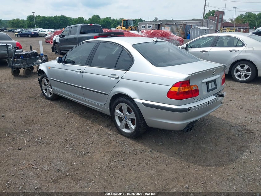 2004 BMW 3ER SEDAN 3.0L I-6 DOHC, VVT, 225HP