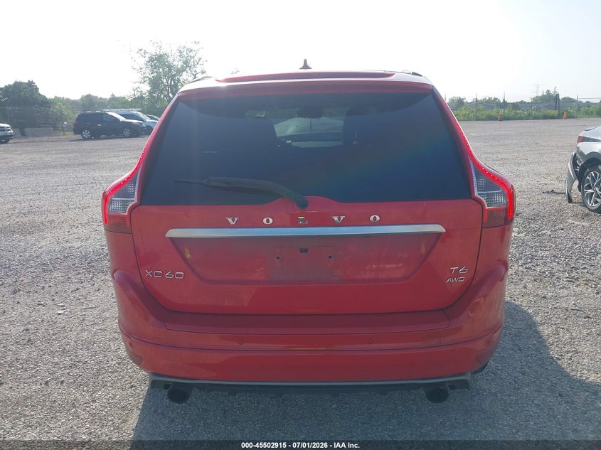 2016 Volvo Xc60 T6 Drive-E R-Design VIN: YV449MRP0G2868736 Lot: 45502915