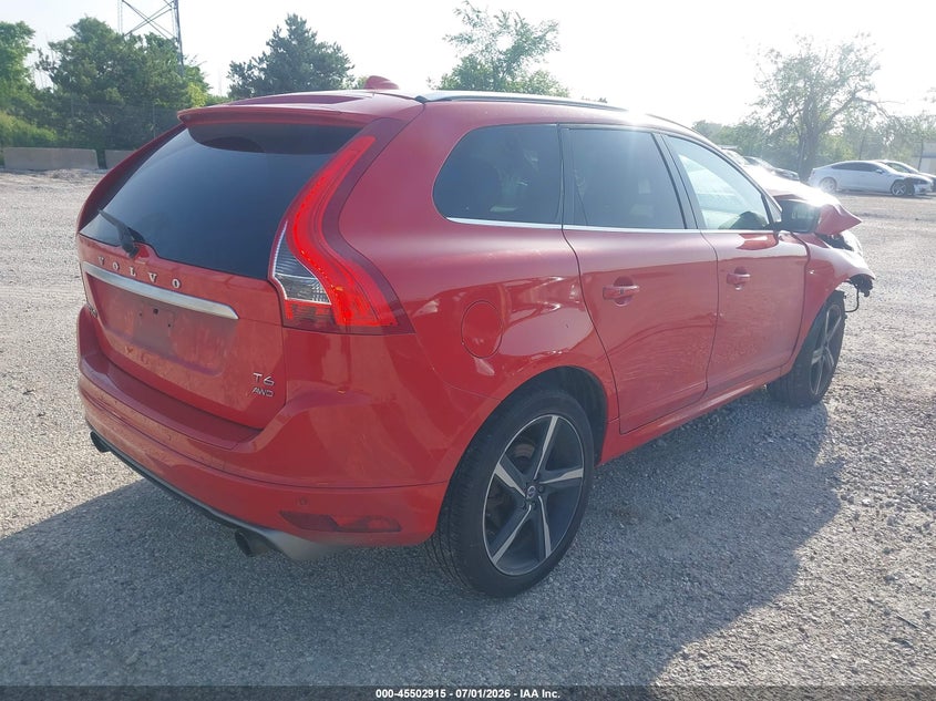 VOLVO XC60 2016 VIN YV449MRP0G2868736