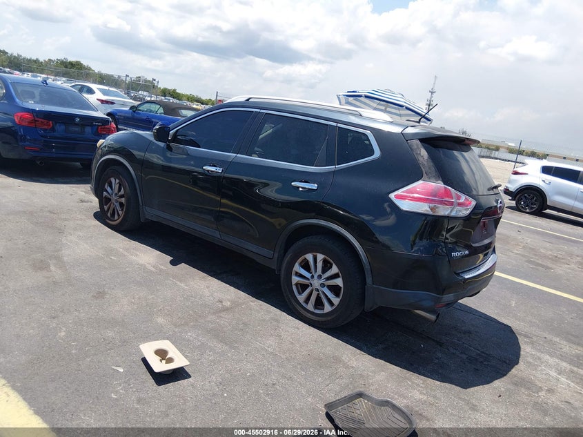 2016 NISSAN ROGUE auction photo 3