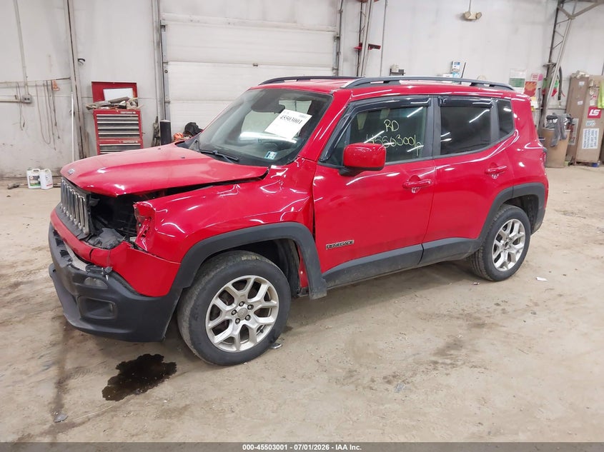 2018 JEEP RENEGADE auction photo 2