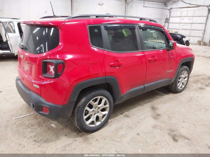 2018 JEEP RENEGADE auction photo 4