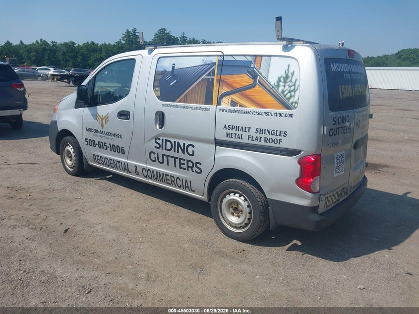 Vin: 3n6cm0knxek699340, lot: 46001246, nissan nv200 s 20143
