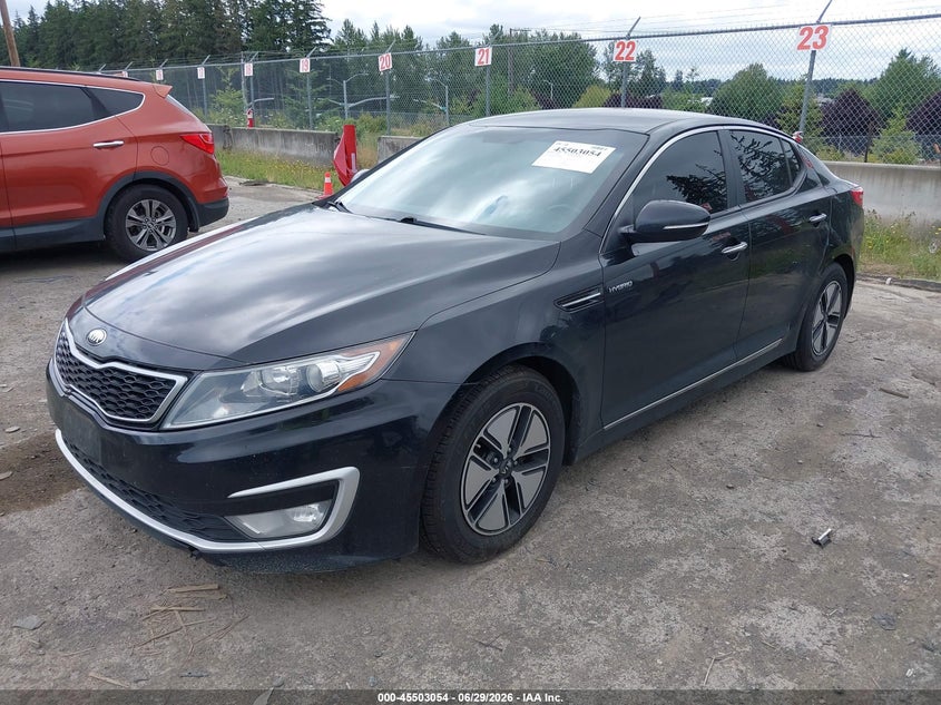 2013 Kia Optima Hybrid Lx KNAGM4AD5D5044836 photo 1