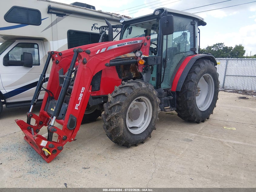 2019 MASSEY FERGUSON 4710 TRACTOR auction photo 2