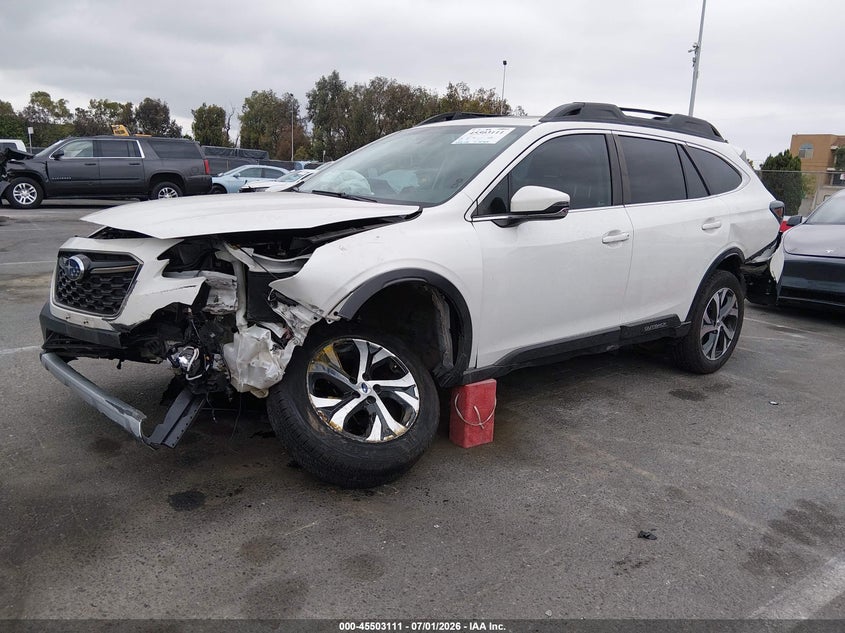 Vin: 4s4btanc4m3165722, lot: 46001327, subaru outback limited 20212