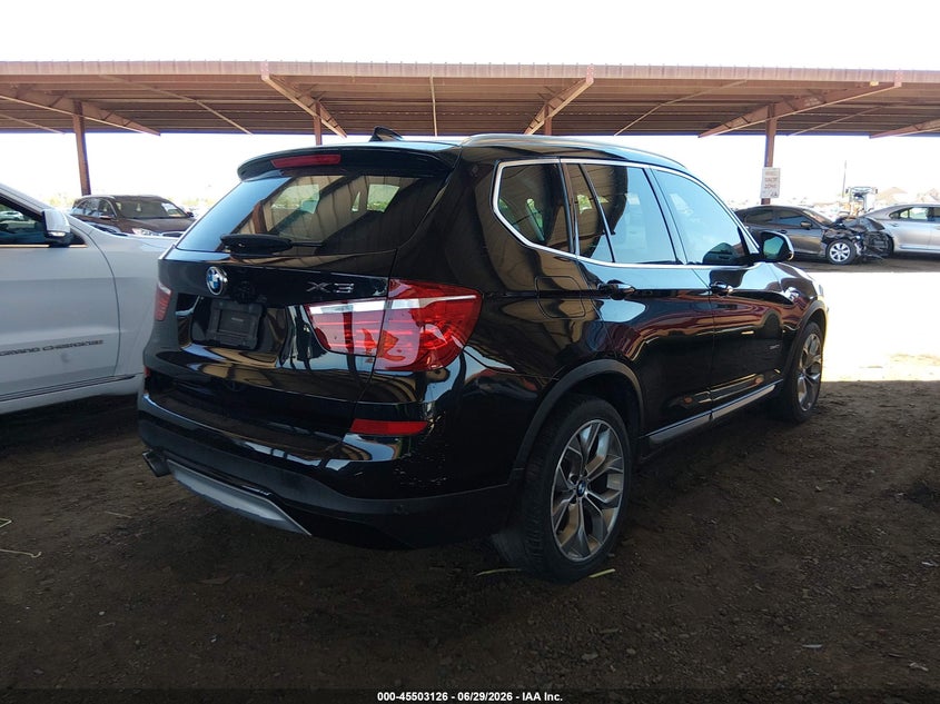 Vin: 5uxwz7c33h0v91241, lot: 46001341, bmw x3 sdrive28i 20174