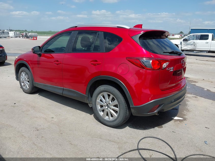 Vin: jm3ke4cy9e0430711, lot: 46001356, mazda cx-5 touring 20143