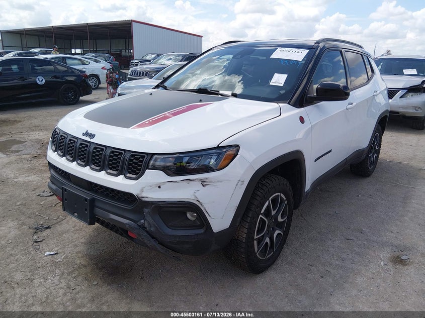 Vin: 3c4njddn3st583959, lot: 46001377, jeep compass trailhawk 4x4 20252