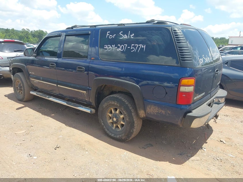 2000 CHEVROLET SUBURBAN 2500 auction photo 3
