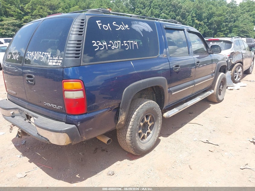 2000 CHEVROLET SUBURBAN 2500 auction photo 4
