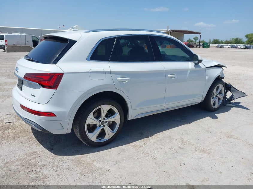 Vin: wa1baafy3m2133414, lot: 46001416, audi q5 premium plus 45 tfsi quattro s tronic 20214