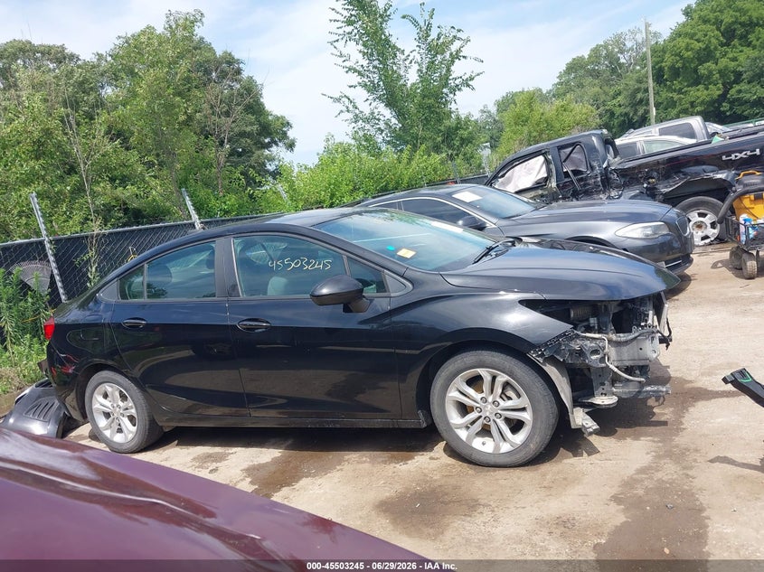 2019 Chevrolet Cruze Ls VIN: 1G1BC5SMXK7152514 Lot: 45503245
