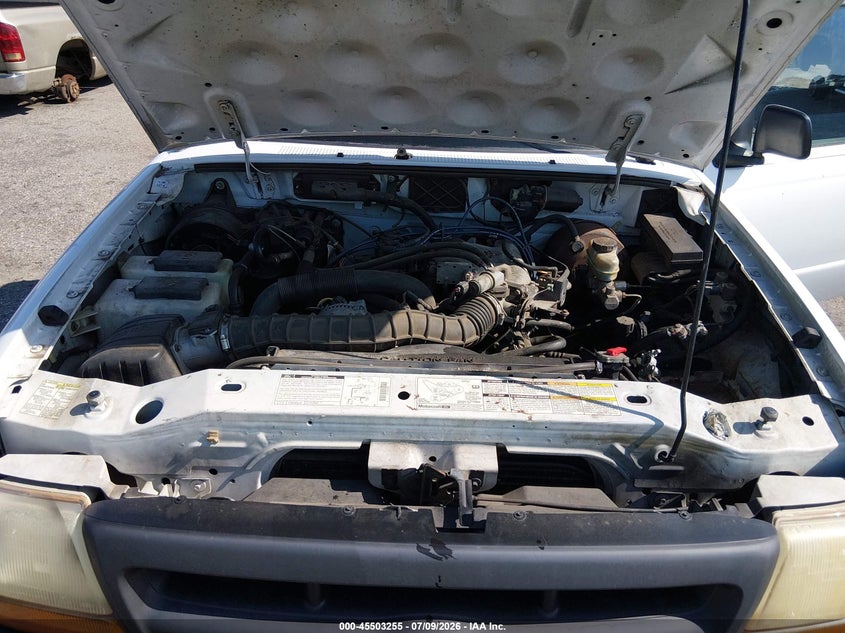 2000 Ford Ranger Xl/Xlt VIN: 1FTYR10V0YTB12124 Lot: 45503255