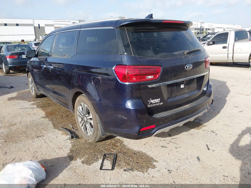 Vin: kndmc5c17m6665281, lot: 46001488, kia sedona sx 20213