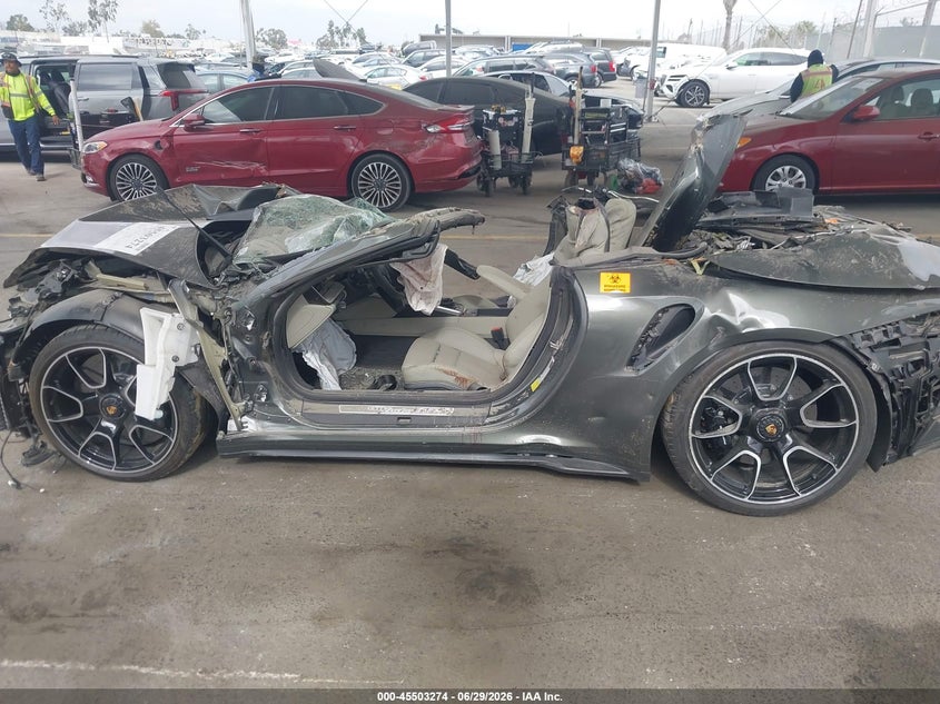 2022 Porsche 911 Turbo Cabriolet/Turbo S Cabriolet VIN: WP0CD2A94NS261038 Lot: 45503274