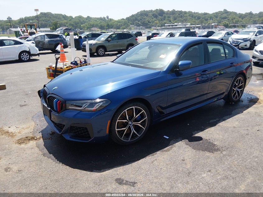 Vin: wba73bj07nwx58306, lot: 46001500, bmw 540 i xdrive 20222