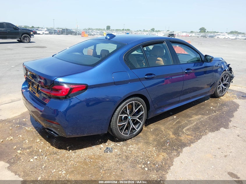 Vin: wba73bj07nwx58306, lot: 46001500, bmw 540 i xdrive 20224
