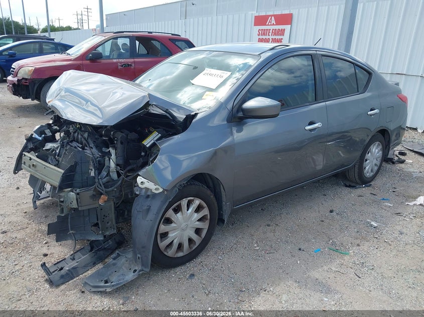 Vin: 3n1cn7ap8gl905623, lot: 46001552, nissan versa 1.6 sv 20162