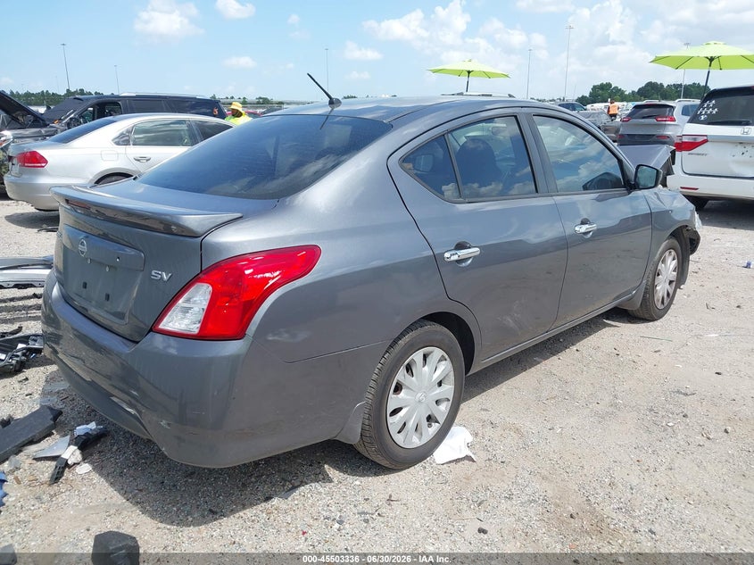 Vin: 3n1cn7ap8gl905623, lot: 46001552, nissan versa 1.6 sv 20164