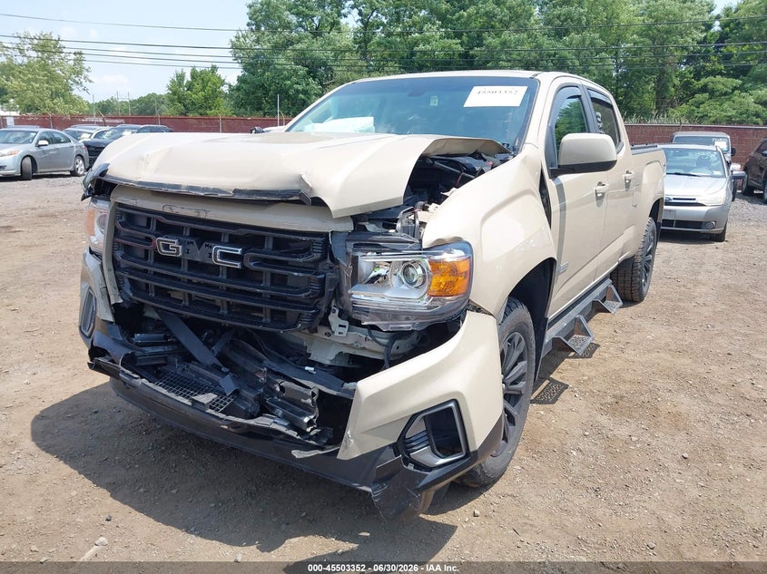 2022 GMC Canyon 4Wd Long Box Elevation VIN: 1GTG6CEN5N1287114 Lot: 45503352