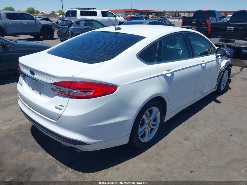 Vin: 3fa6p0hd8jr257296, lot: 46001577, ford fusion se 20184