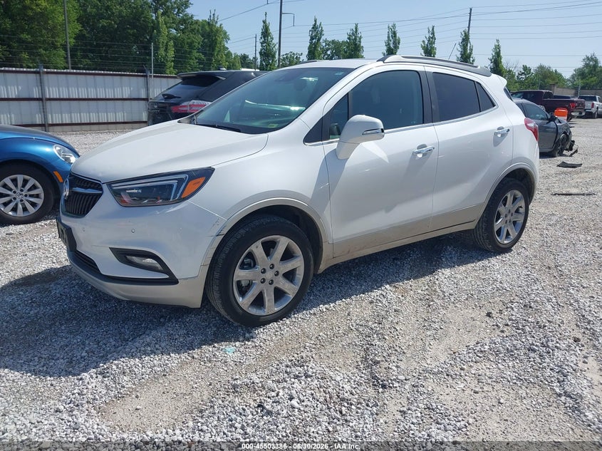 Vin: kl4cjhsb3hb098944, lot: 46001603, buick encore premium 20172