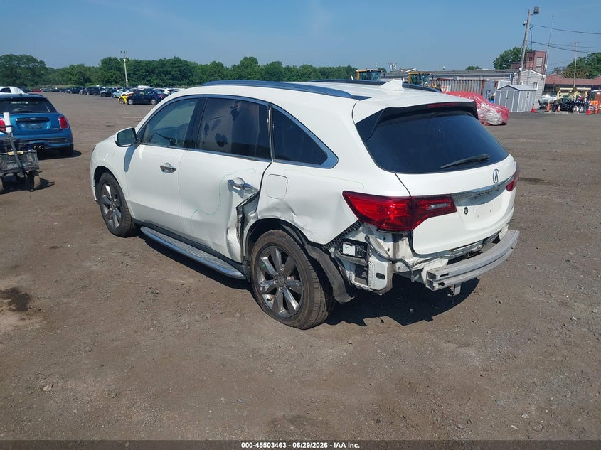 2016 ACURA MDX auction photo 3