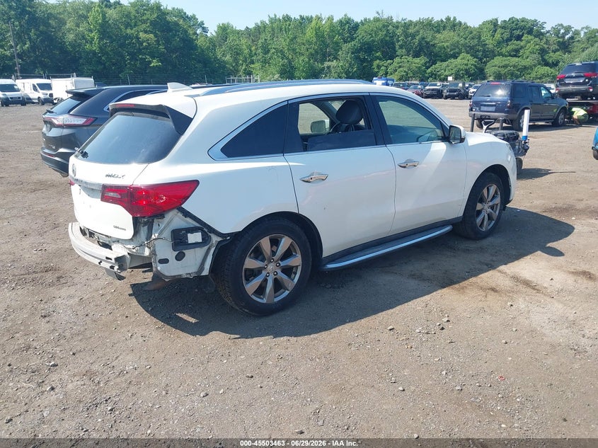 2016 ACURA MDX auction photo 4