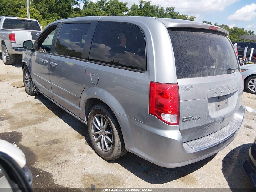 Vin: 2c4rdgbg5er257957, lot: 46001681, dodge grand caravan se 30th anniversary 20143