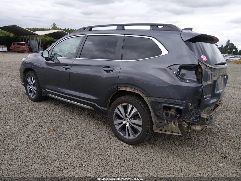 Vin: 4s4wmapd3l3413963, lot: 46001692, subaru ascent limited 20203