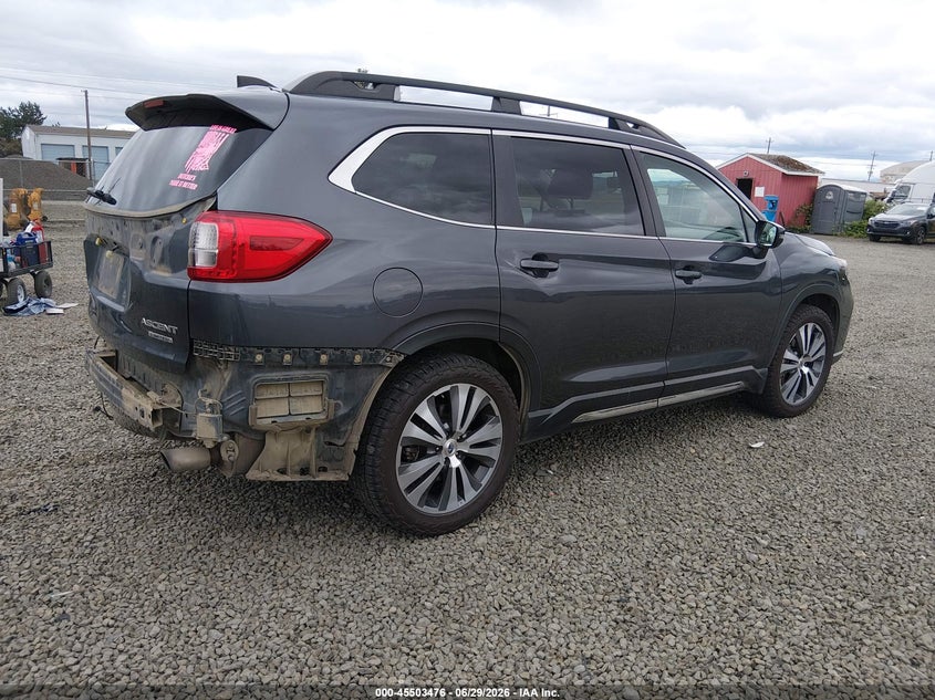 Vin: 4s4wmapd3l3413963, lot: 46001692, subaru ascent limited 20204