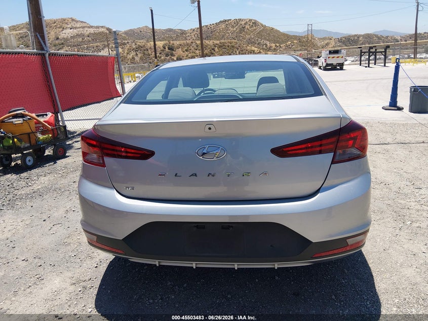 2020 Hyundai Elantra Se VIN: 5NPD74LF4LH603240 Lot: 45503483