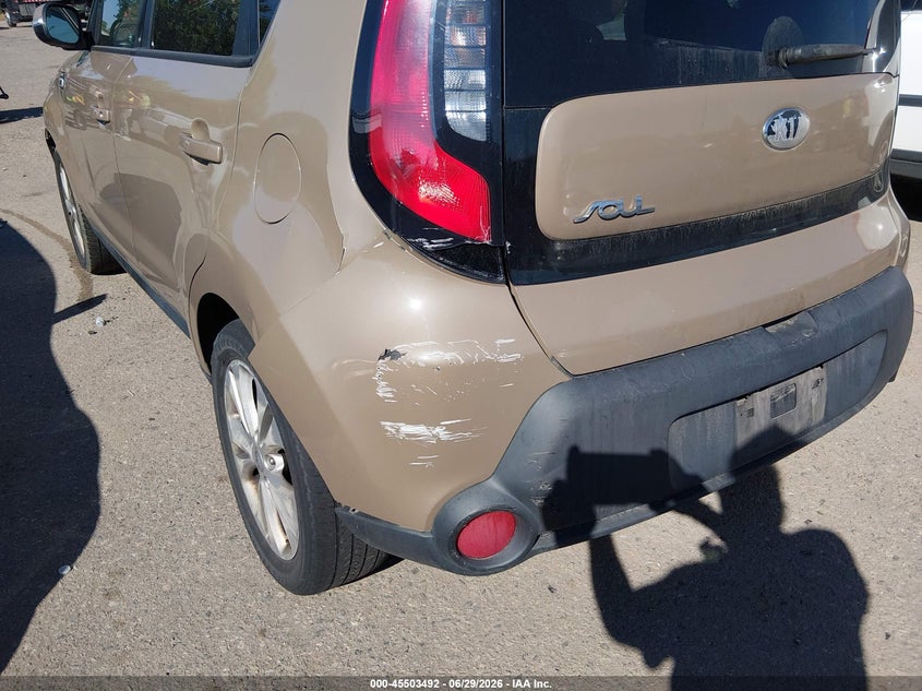 2014 KIA SOUL HATCHBACK 2.0L I-4 DI, DOHC, VVT, 164HP