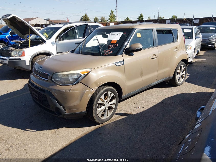 2014 KIA SOUL HATCHBACK 2.0L I-4 DI, DOHC, VVT, 164HP