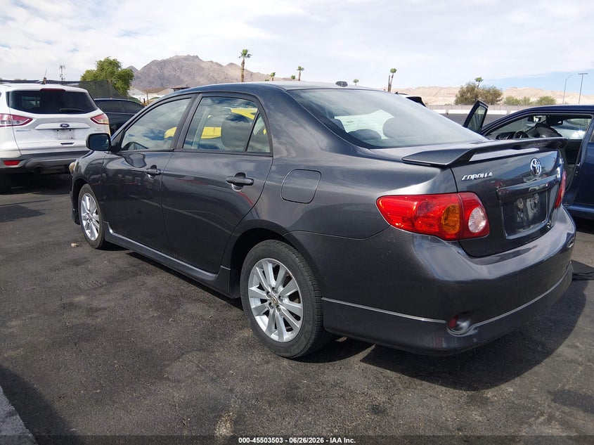 2009 TOYOTA COROLLA auction photo 3