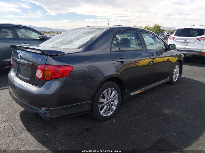 2009 TOYOTA COROLLA auction photo 4