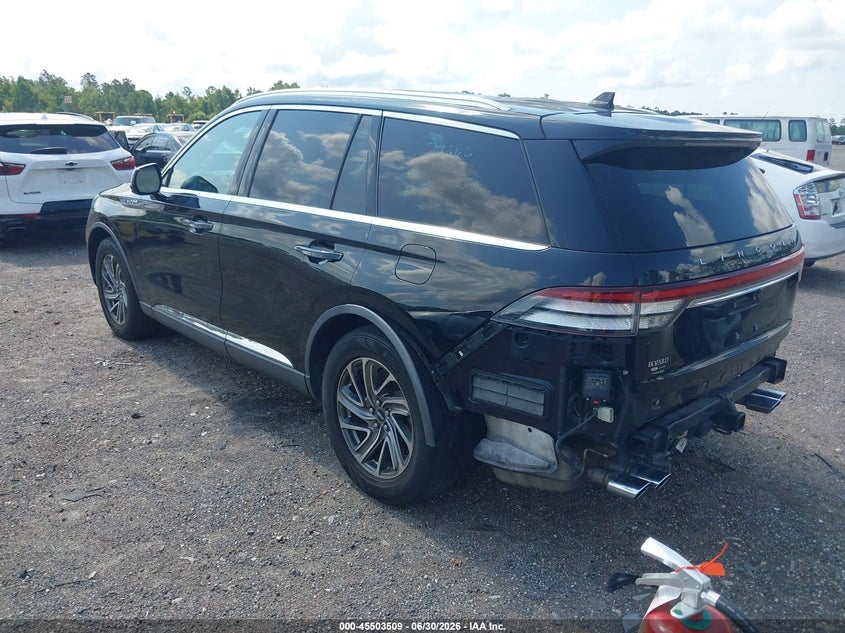 Vin: 5lm5j6wc8mgl16372, lot: 46001724, lincoln aviator standard 20213