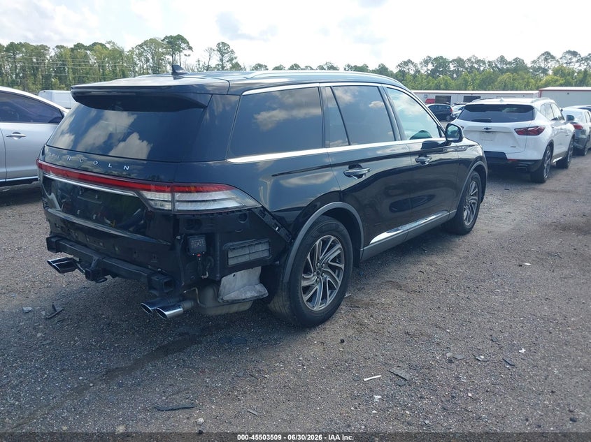 Vin: 5lm5j6wc8mgl16372, lot: 46001724, lincoln aviator standard 20214