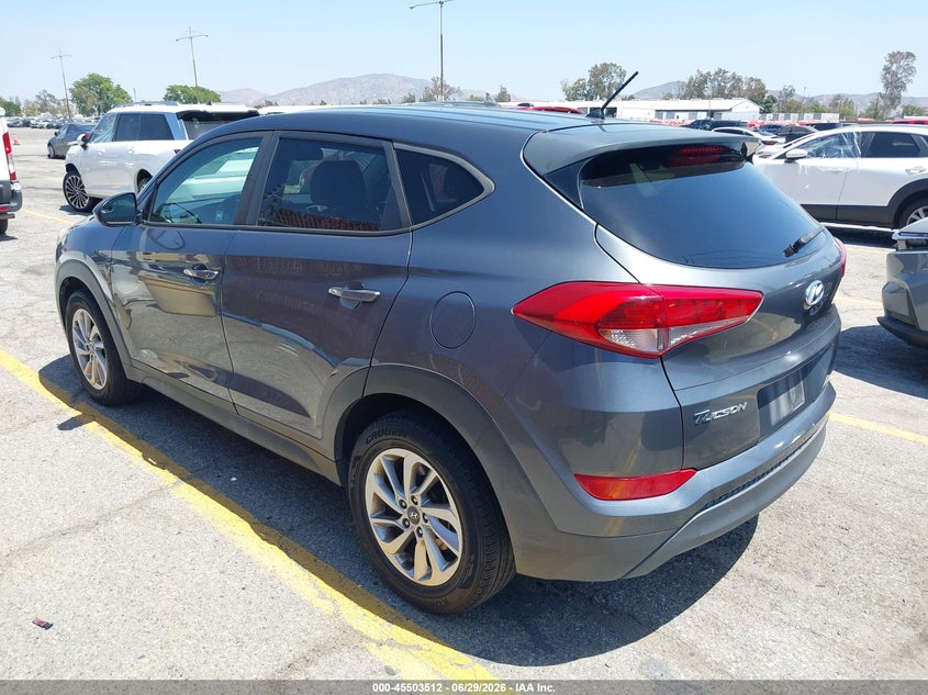 Vin: km8j23a40ju682837, lot: 46001728, hyundai tucson se 20183