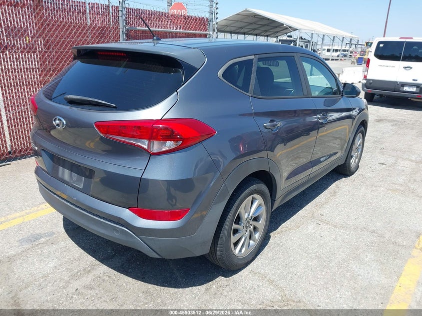 Vin: km8j23a40ju682837, lot: 46001728, hyundai tucson se 20184