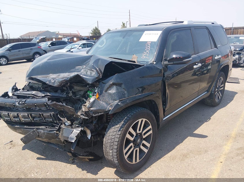 Vin: jtebu5jr3f5233370, lot: 46001734, toyota 4runner limited 20152