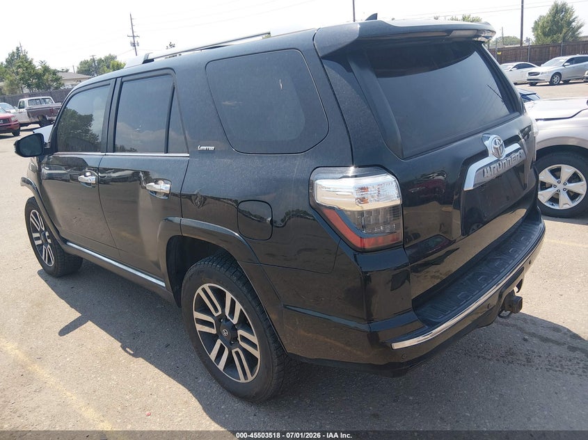 Vin: jtebu5jr3f5233370, lot: 46001734, toyota 4runner limited 20153
