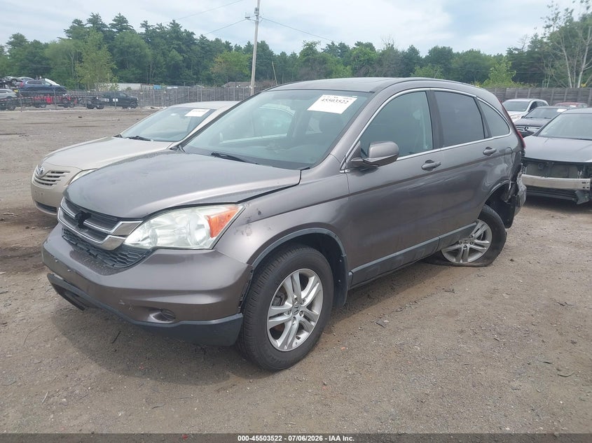 2011 Honda CR-V, Левый зад, IAAI, VIN 5J6RE4H73BL088586 — фото 2