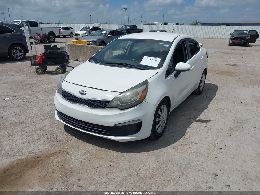 Vin: knadm4a3xh6057754, lot: 46001773, kia rio lx 20172