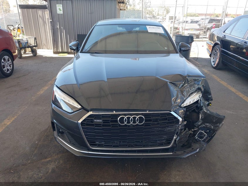 2021 Audi A5 Sportback Premium Plus 40 Tfsi Quattro S Tronic VIN: WAUCBCF53MA036631 Lot: 45503595