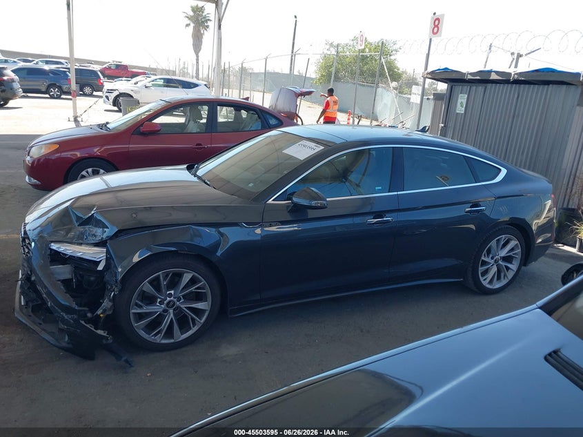2021 Audi A5 Sportback Premium Plus 40 Tfsi Quattro S Tronic VIN: WAUCBCF53MA036631 Lot: 45503595