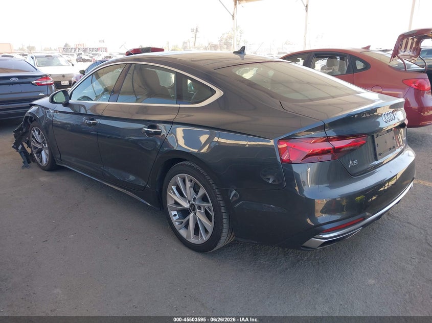 Vin: waucbcf53ma036631, lot: 46001811, audi a5 sportback premium plus 40 tfsi quattro s tronic 20213